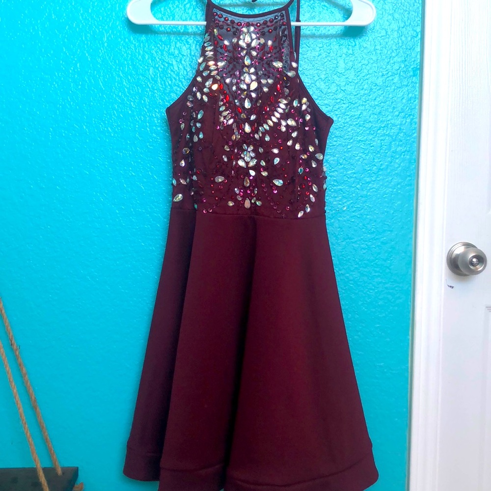 B Darlin twice used knee length dress!